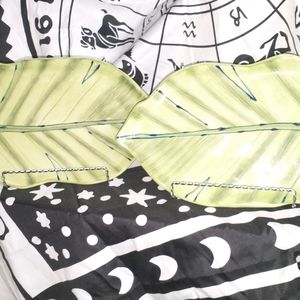2 VINTAGE TIKA HOME ETC, INC. BANANA LEAF TRAYS